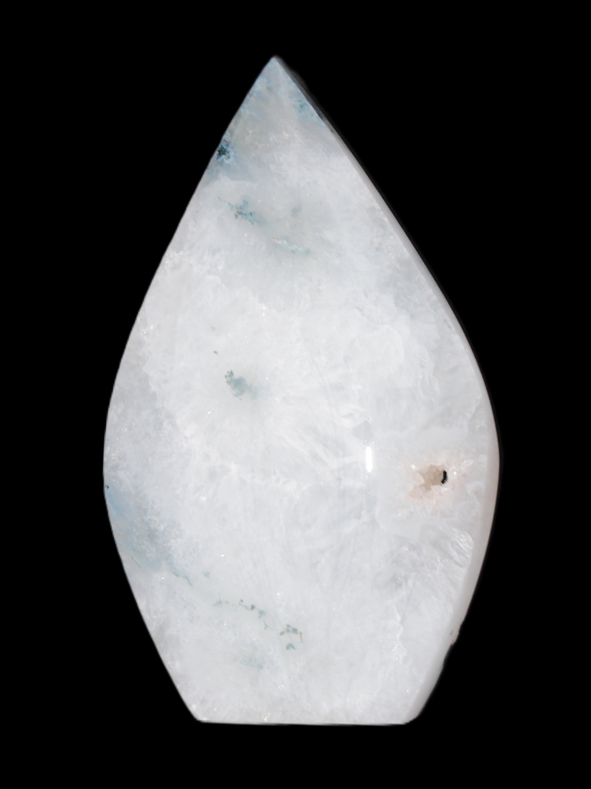 Ocean Grass Agate water drop 81*30*137mm 462g