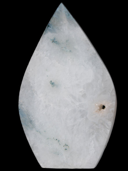 Ocean Grass Agate water drop 81*30*137mm 462g