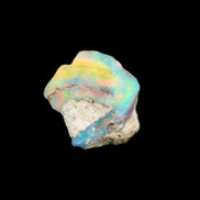 Black Opal from Ethiopia rough 14*13mm 6ct 1.2g Rocks and Things