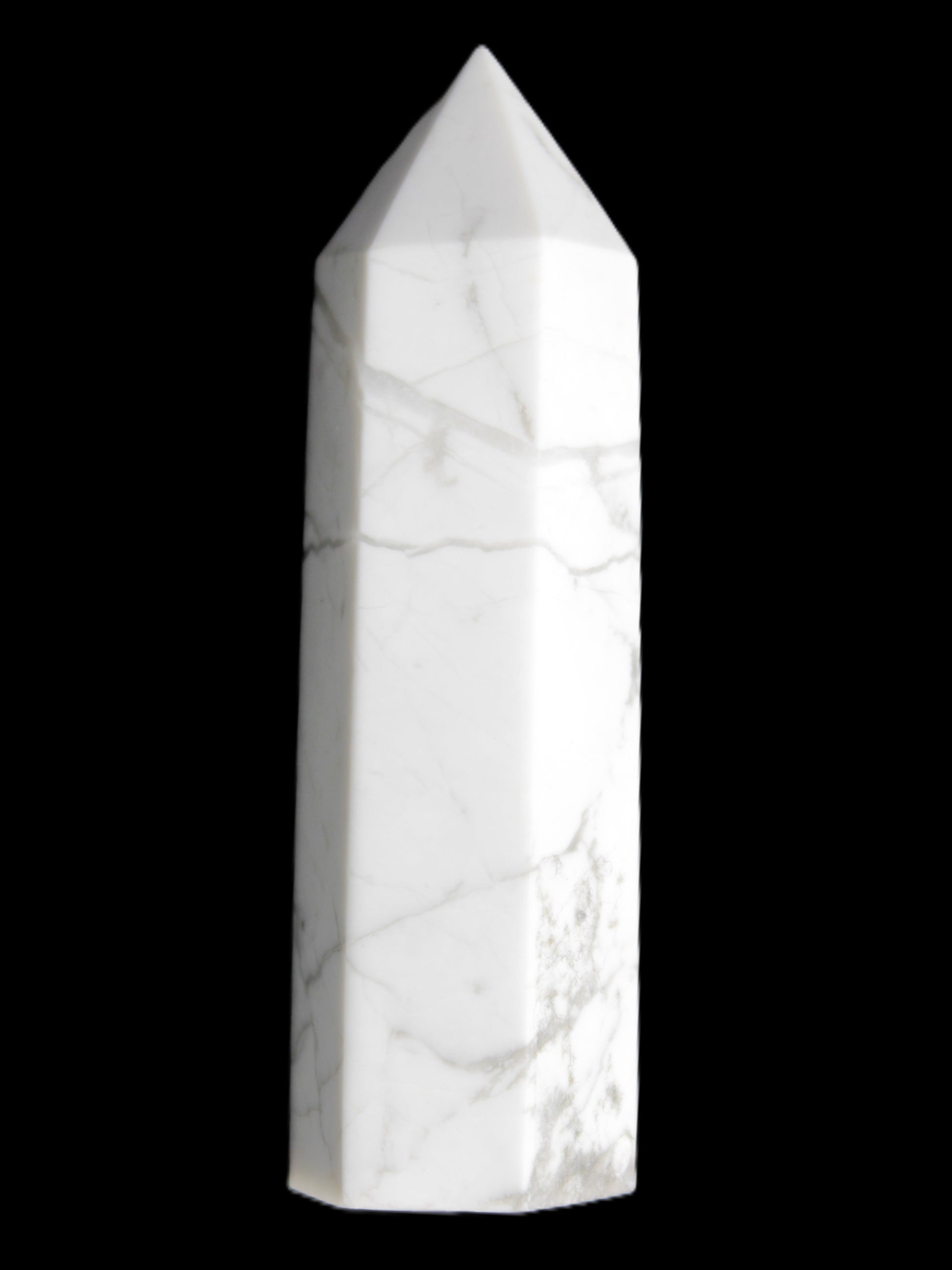 Howlite wand 70mm 55g Rocks and Things Store
