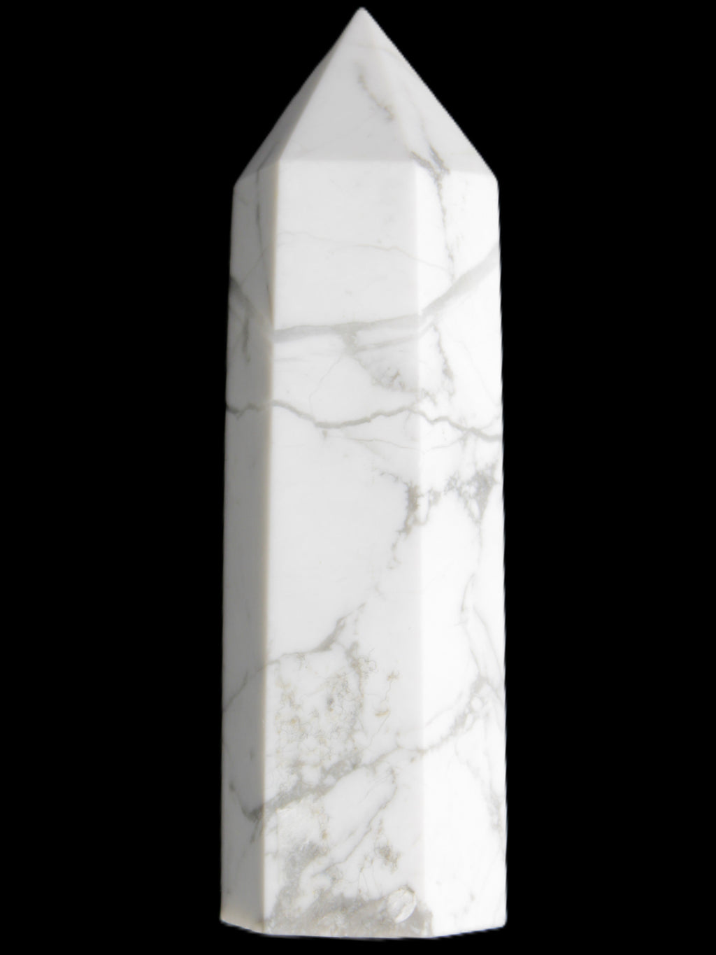 Howlite wand 70mm 55g Rocks and Things Store