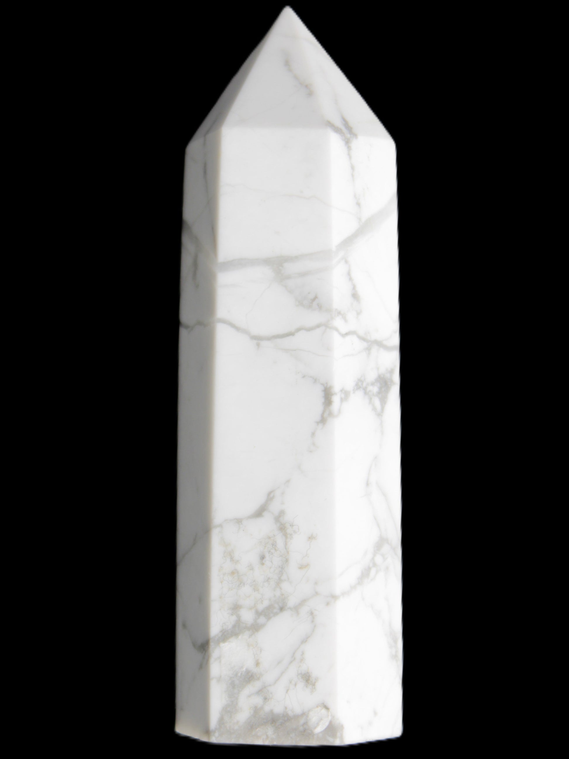 Howlite wand 70mm 55g Rocks and Things Store