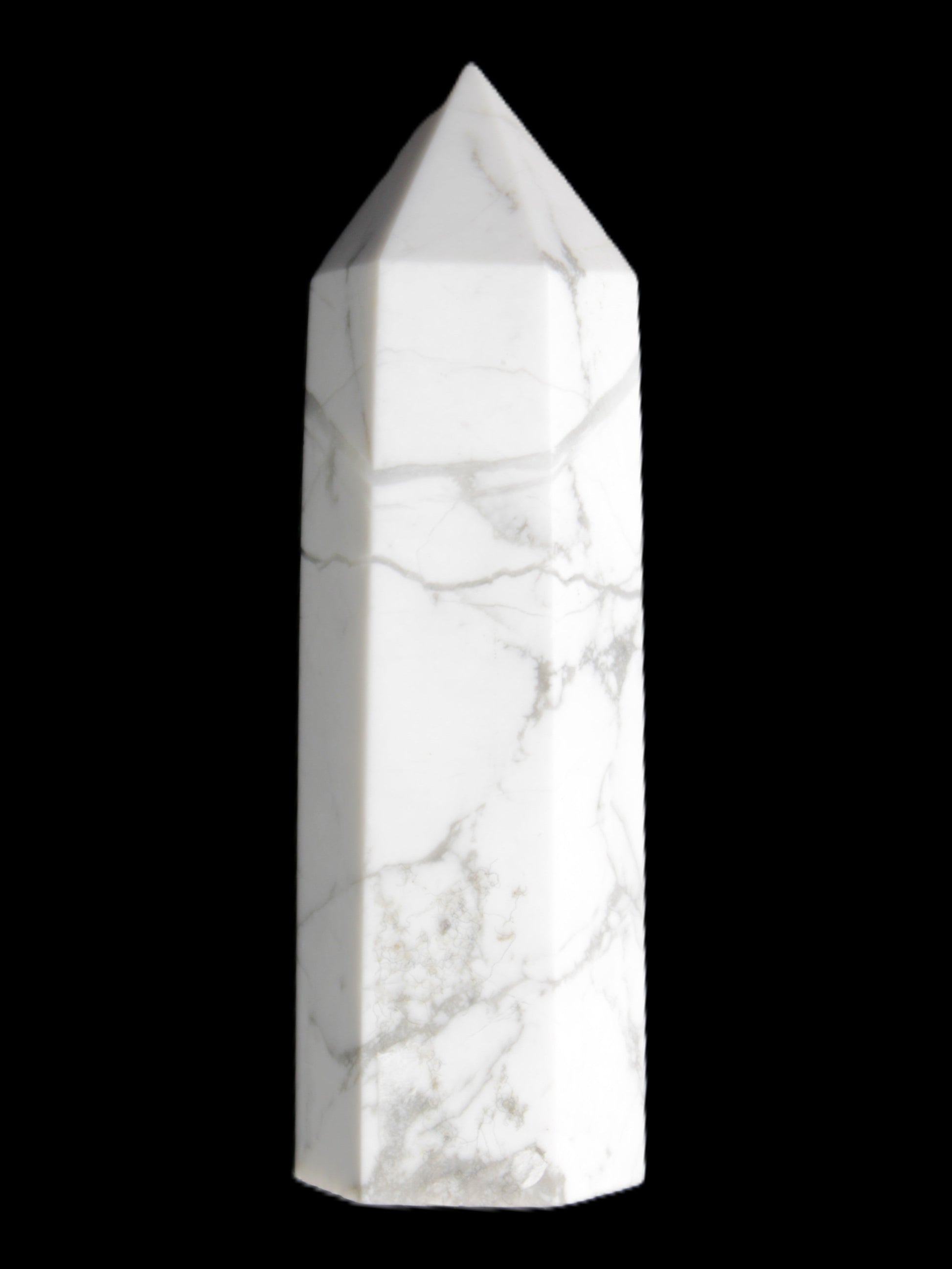 Howlite wand 70mm 55g Rocks and Things Store