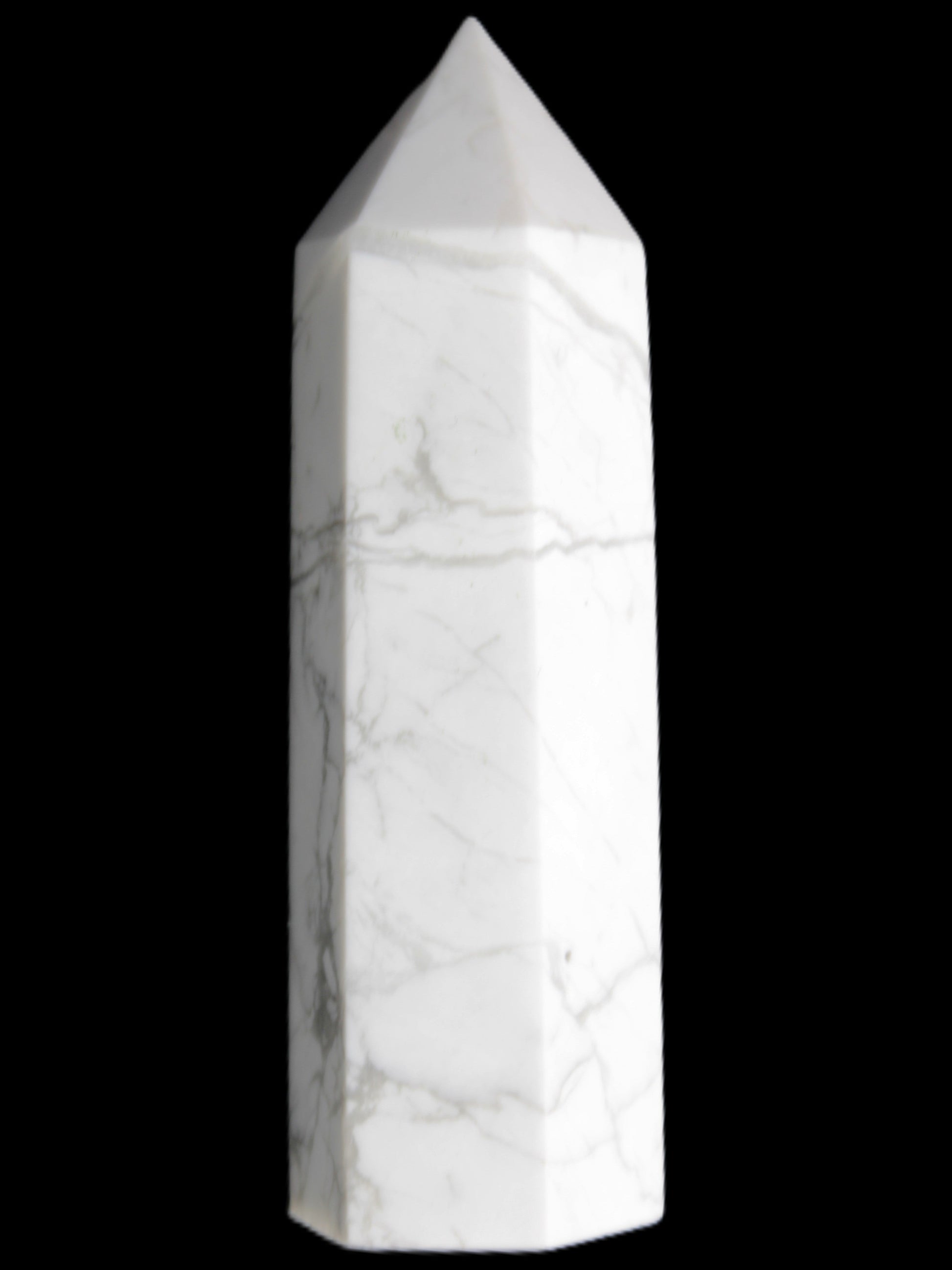 Howlite wand 70mm 55g Rocks and Things Store
