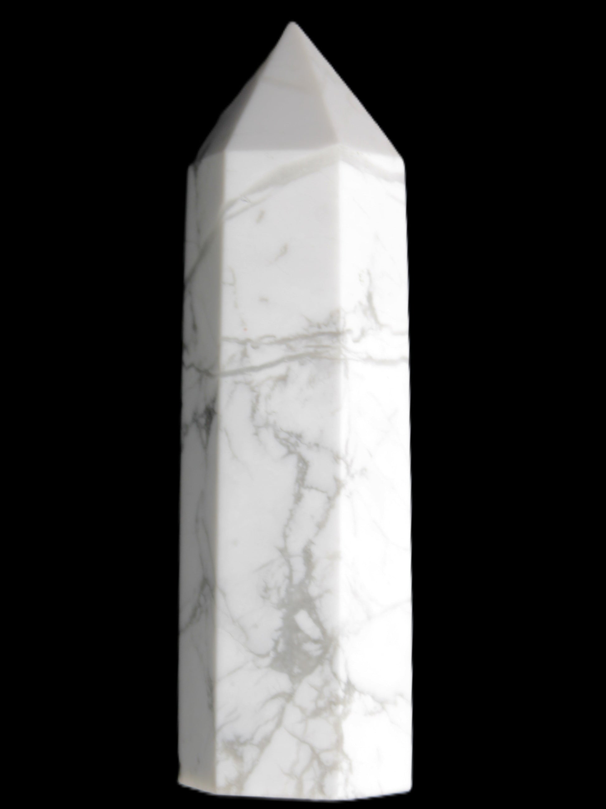 Howlite wand 70mm 55g Rocks and Things Store