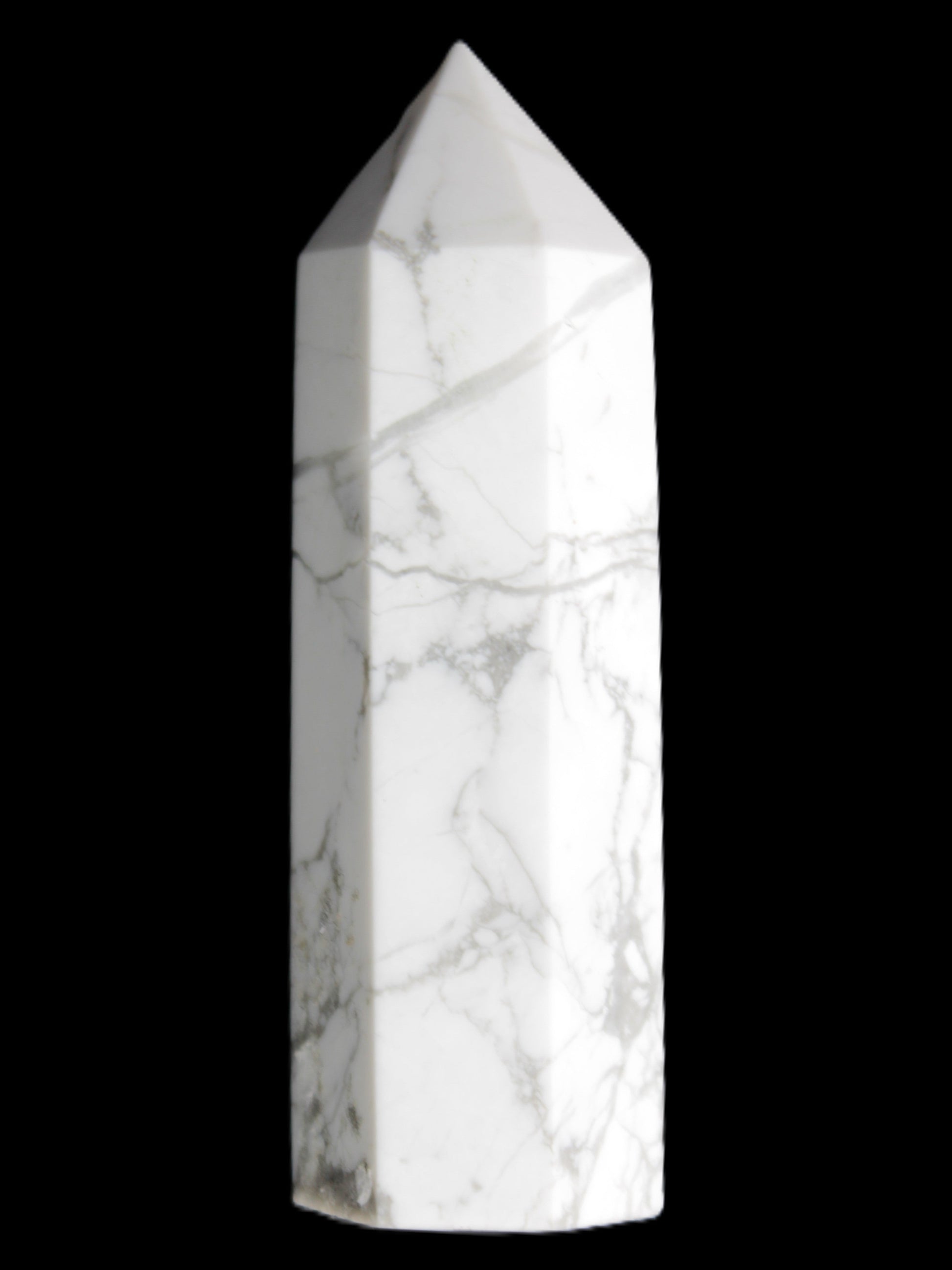 Howlite wand 70mm 55g Rocks and Things Store