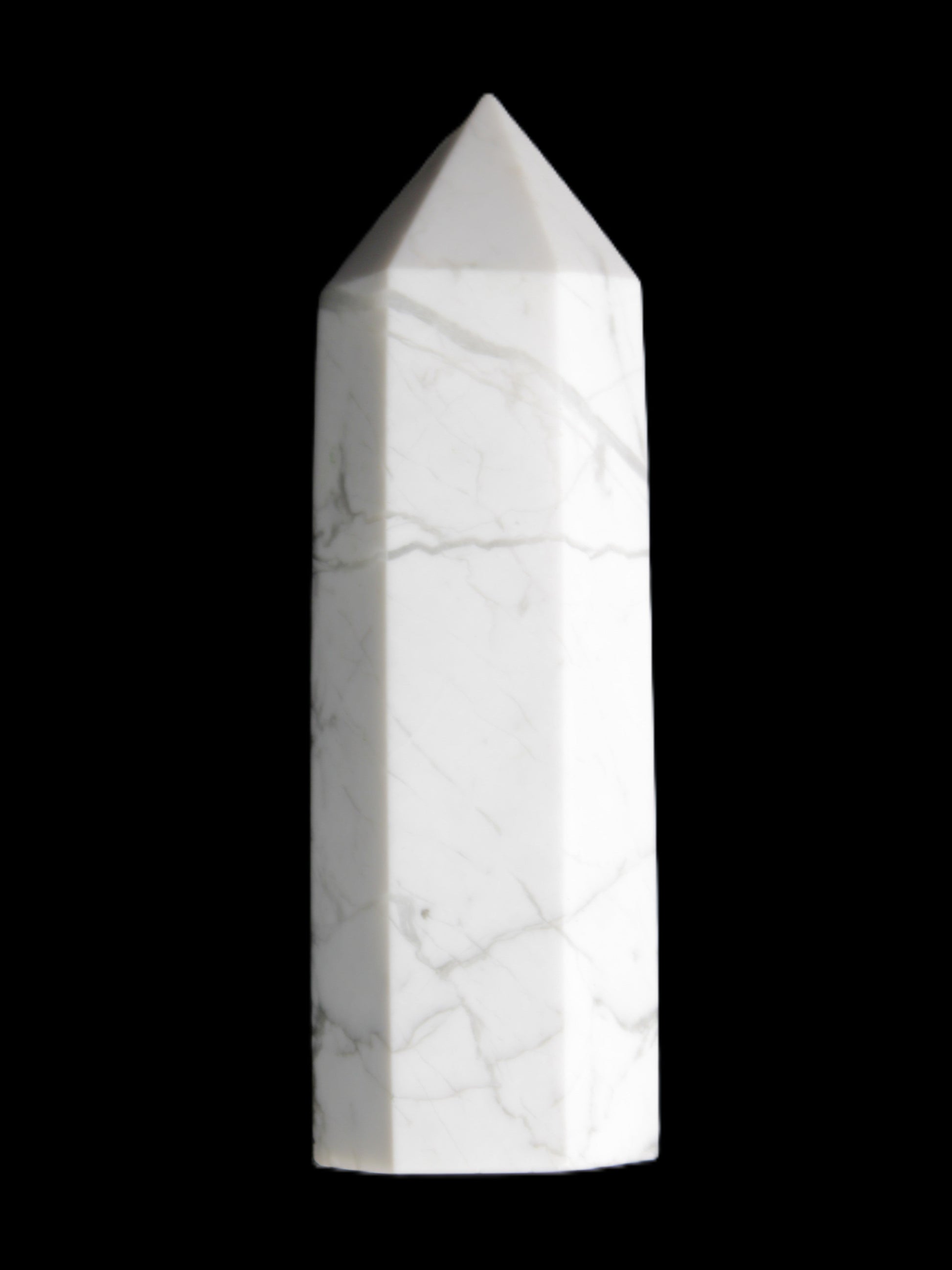 Howlite wand 70mm 55g Rocks and Things Store