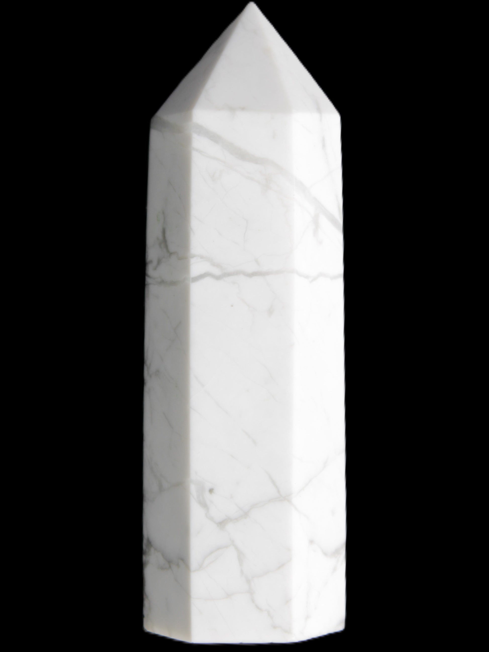 Howlite wand 70mm 55g Rocks and Things Store