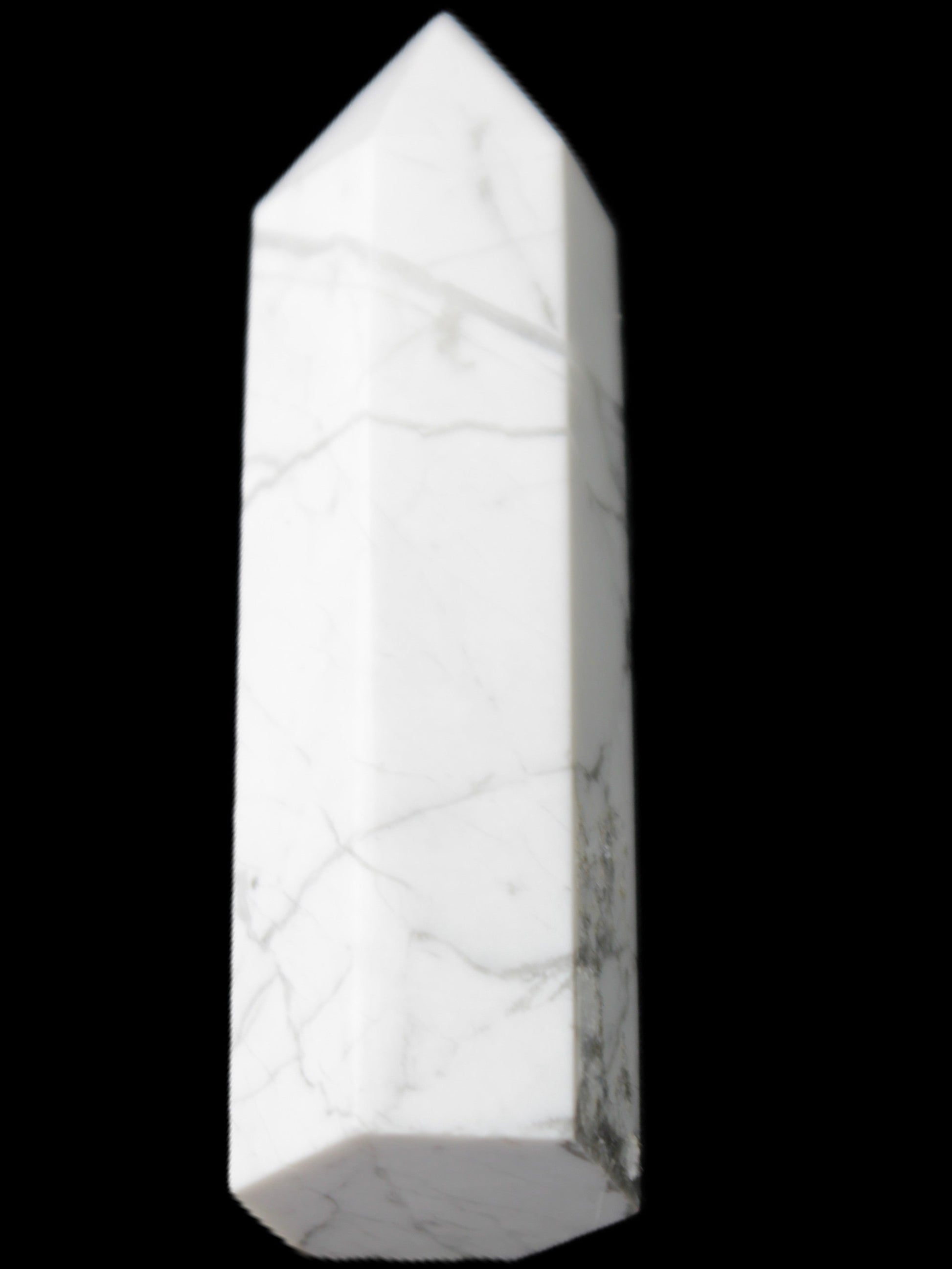 Howlite wand 70mm 55g Rocks and Things Store