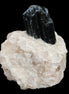 Natural Black Tourmaline crystal in Quartzite 74*68*84mm 442g Rocks and Things Store