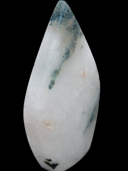 Ocean Grass Agate water drop 81*30*137mm 462g Rocks and Things