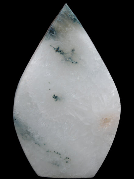 Ocean Grass Agate water drop 81*30*137mm 462g Rocks and Things