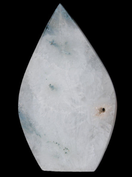 Ocean Grass Agate water drop 81*30*137mm 462g Rocks and Things