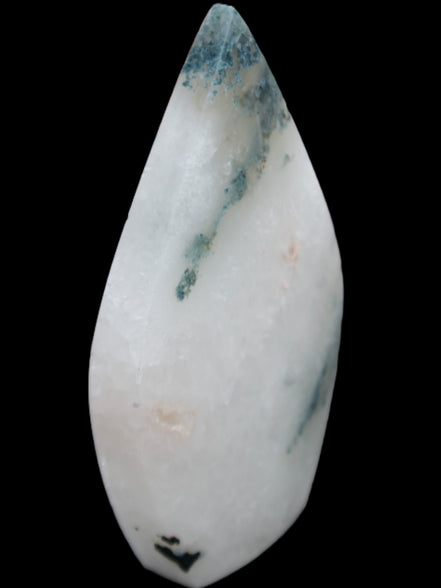 Ocean Grass Agate water drop 81*30*137mm 462g Rocks and Things