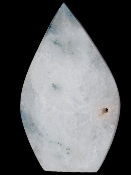 Ocean Grass Agate water drop 81*30*137mm 462g Rocks and Things