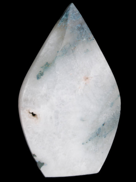 Ocean Grass Agate water drop 81*30*137mm 462g Rocks and Things