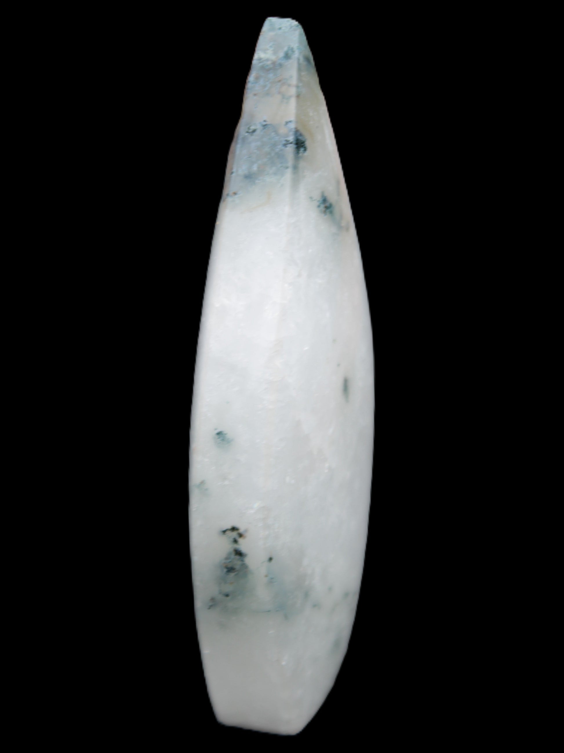 Ocean Grass Agate water drop 81*30*137mm 462g Rocks and Things