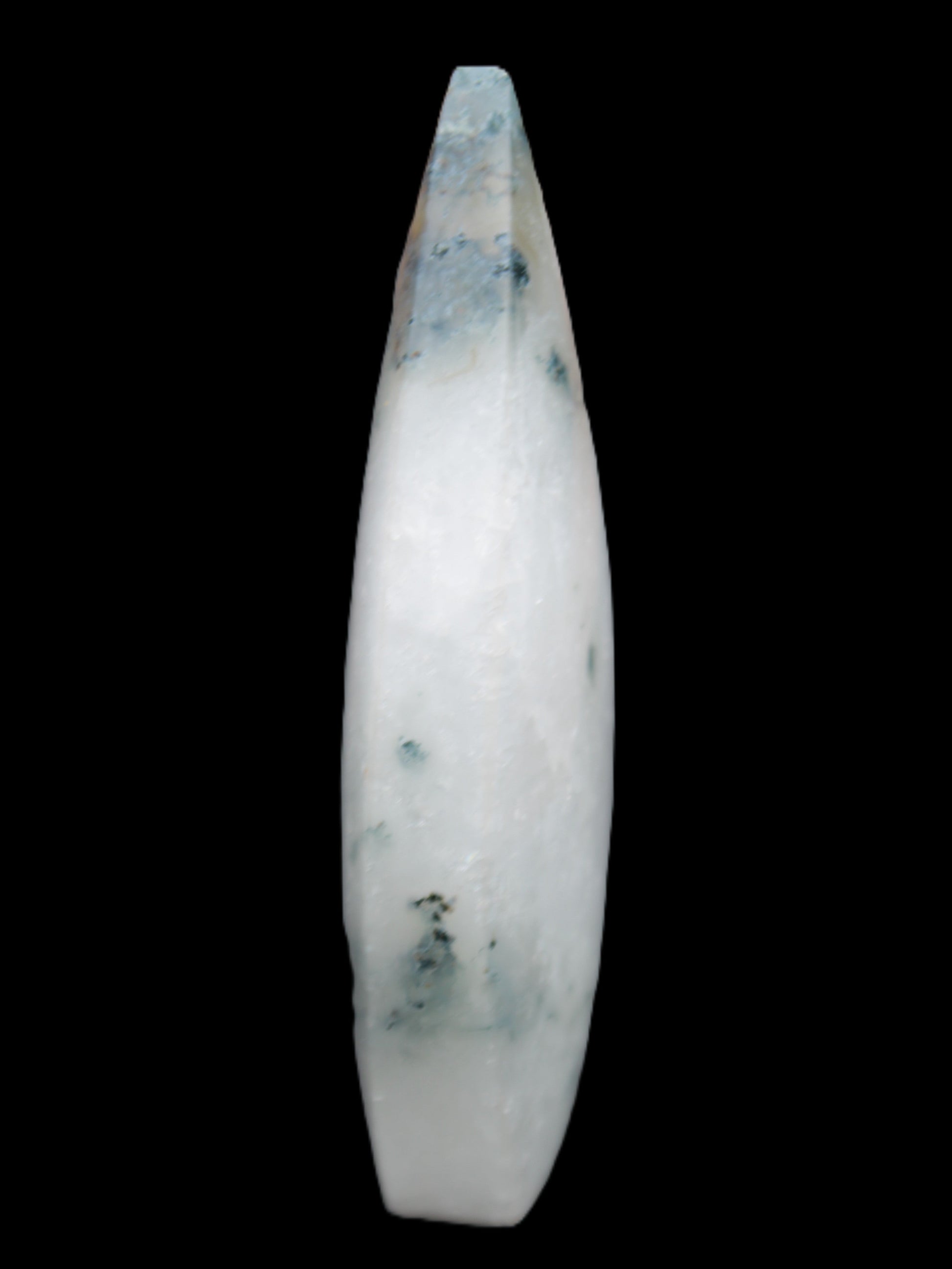 Ocean Grass Agate water drop 81*30*137mm 462g Rocks and Things
