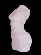 Rose Quartz goddess 80*37mm 126g Rocks and Things