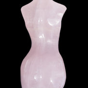 Rose Quartz goddess 80*37mm 126g Rocks and Things
