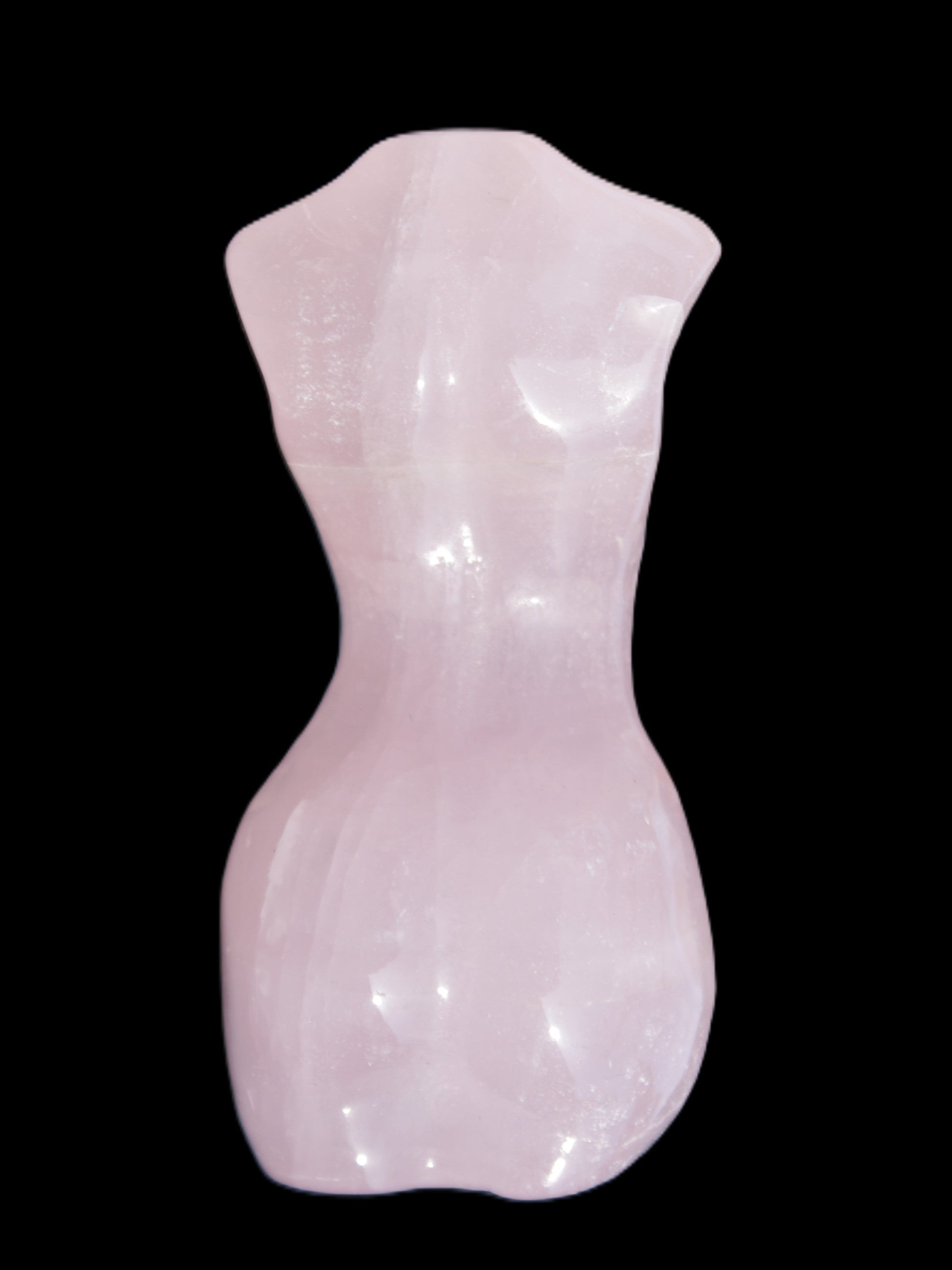 Rose Quartz goddess 80*37mm 126g Rocks and Things