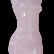Rose Quartz goddess 80*37mm 126g Rocks and Things