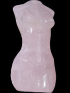 Rose Quartz goddess 80*37mm 126g Rocks and Things
