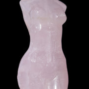 Rose Quartz goddess 80*37mm 126g Rocks and Things