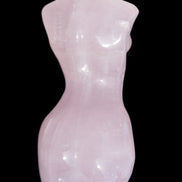 Rose Quartz goddess 80*37mm 126g Rocks and Things