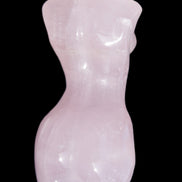 Rose Quartz goddess 80*37mm 126g Rocks and Things