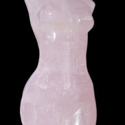 Rose Quartz goddess 80*37mm 126g Rocks and Things