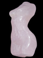 Rose Quartz goddess 80*37mm 126g Rocks and Things
