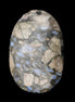 Llanite Que Sera palm stone 52*17*35mm 55g in sunlight - Rocks and Things Store