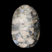 Llanite Que Sera palm stone 52*17*35mm 55g in sunlight - Rocks and Things Store