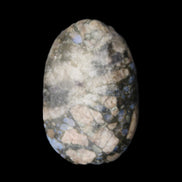 Llanite Que Sera palm stone 52*17*35mm 55g in sunlight - Rocks and Things Store