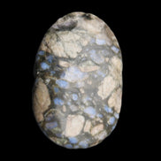 Llanite Que Sera palm stone 52*17*35mm 55g in sunlight - Rocks and Things Store