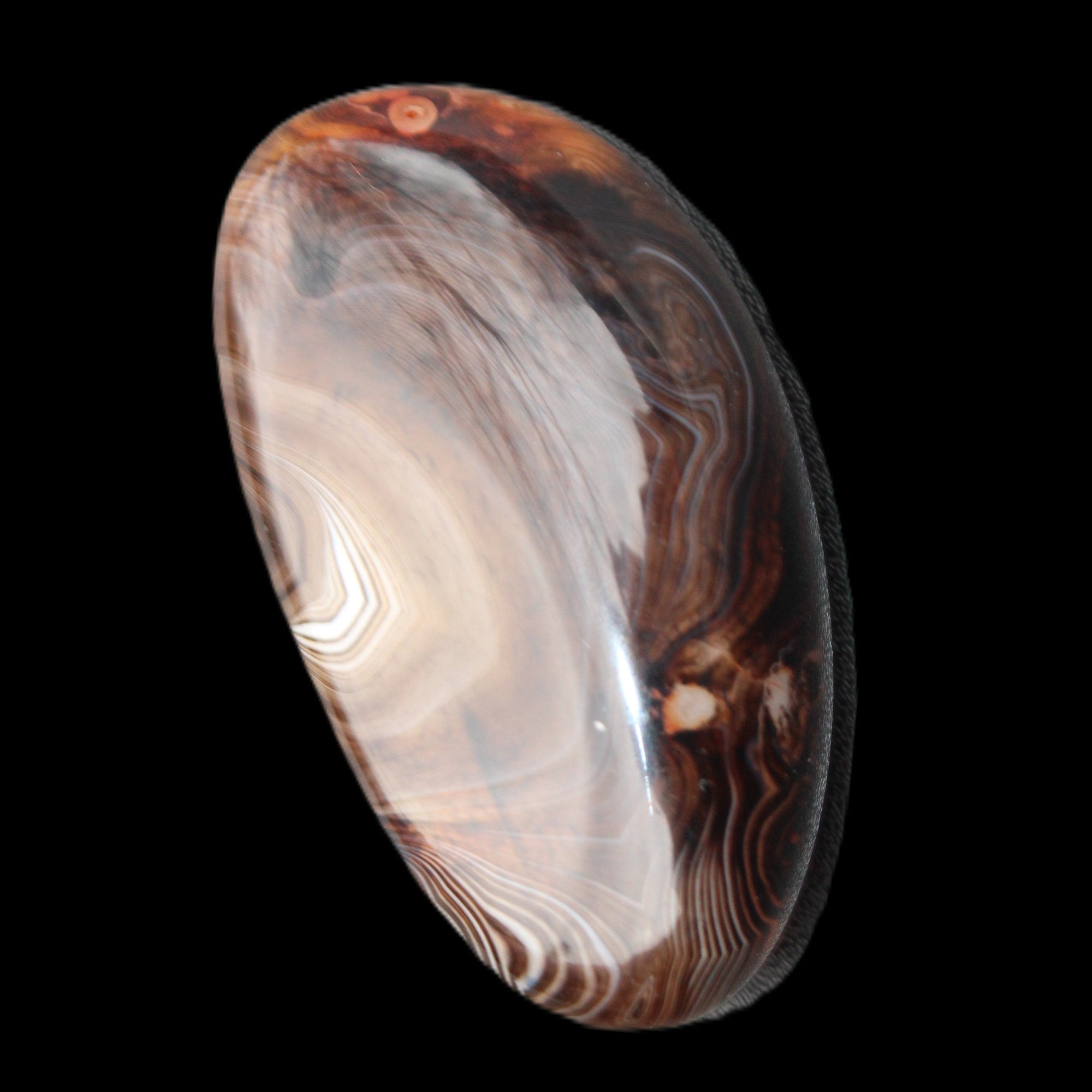 Crazy Lace Agate 52*27*14mm 40g in sunlight - Rocks and Things Store