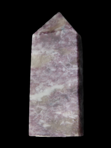 Lepidolite Mica wand 76mm 80g in sunlight - Rocks and Things Store