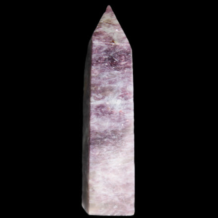 Lepidolite Mica wand 76mm 80g in sunlight - Rocks and Things Store