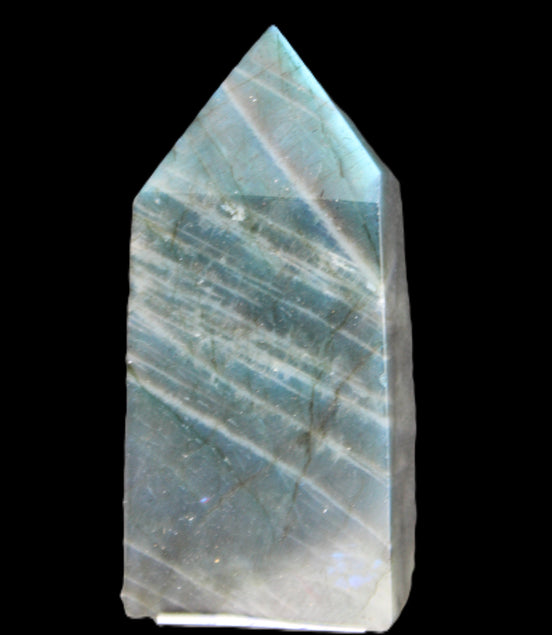 Labradorite wand 53mm 38g in sunlight - Rocks and Things Store