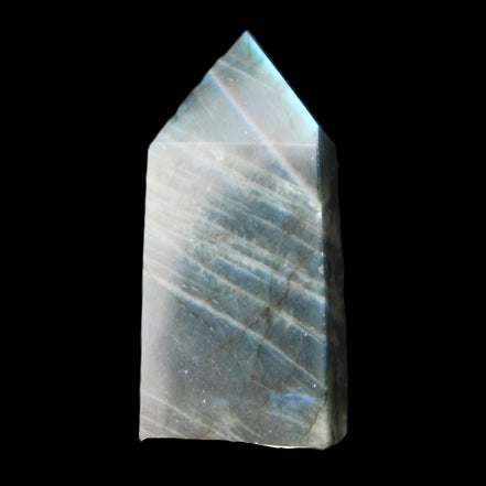 Labradorite wand 53mm 38g in sunlight - Rocks and Things Store