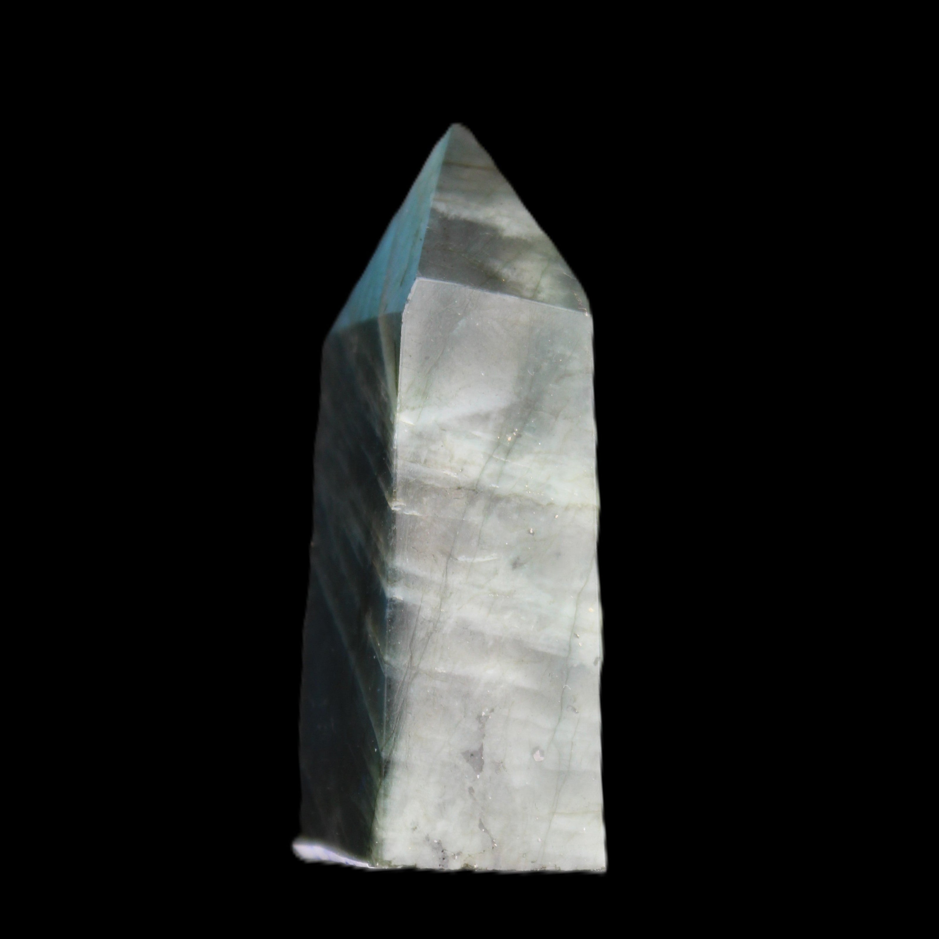 Labradorite wand 53mm 38g in sunlight - Rocks and Things Store