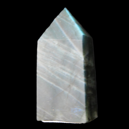 Labradorite wand 53mm 38g in sunlight - Rocks and Things Store