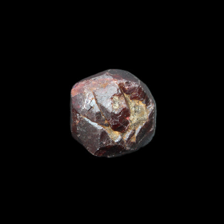 Red Pyrope Garnet crystal 25mm 19g in sunlight - Rocks and Things Store