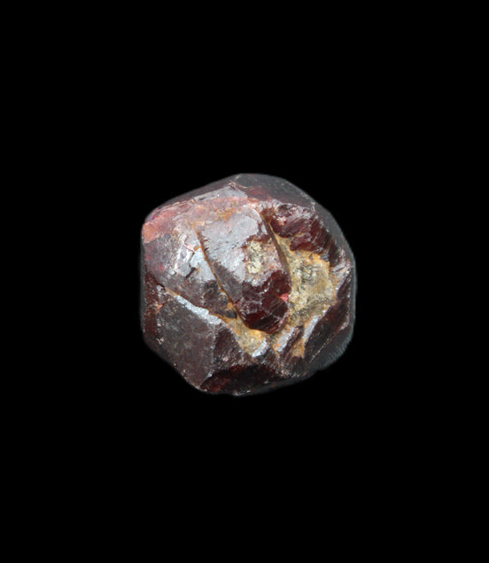 Red Pyrope Garnet crystal 25mm 19g in sunlight - Rocks and Things Store