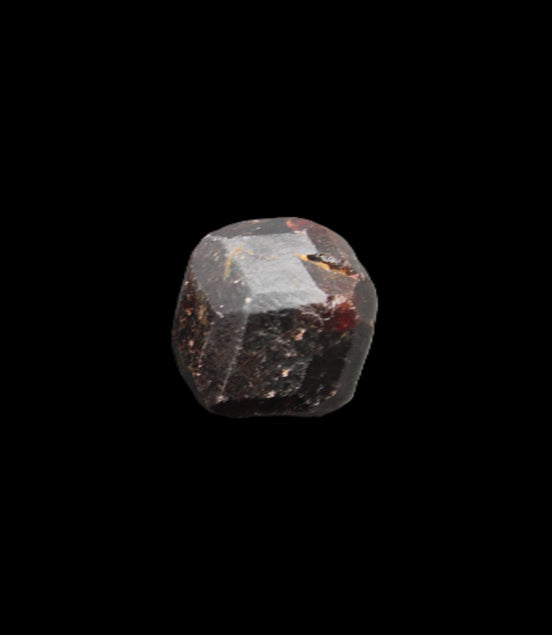 Red Pyrope Garnet crystal 25mm 19g in sunlight - Rocks and Things Store