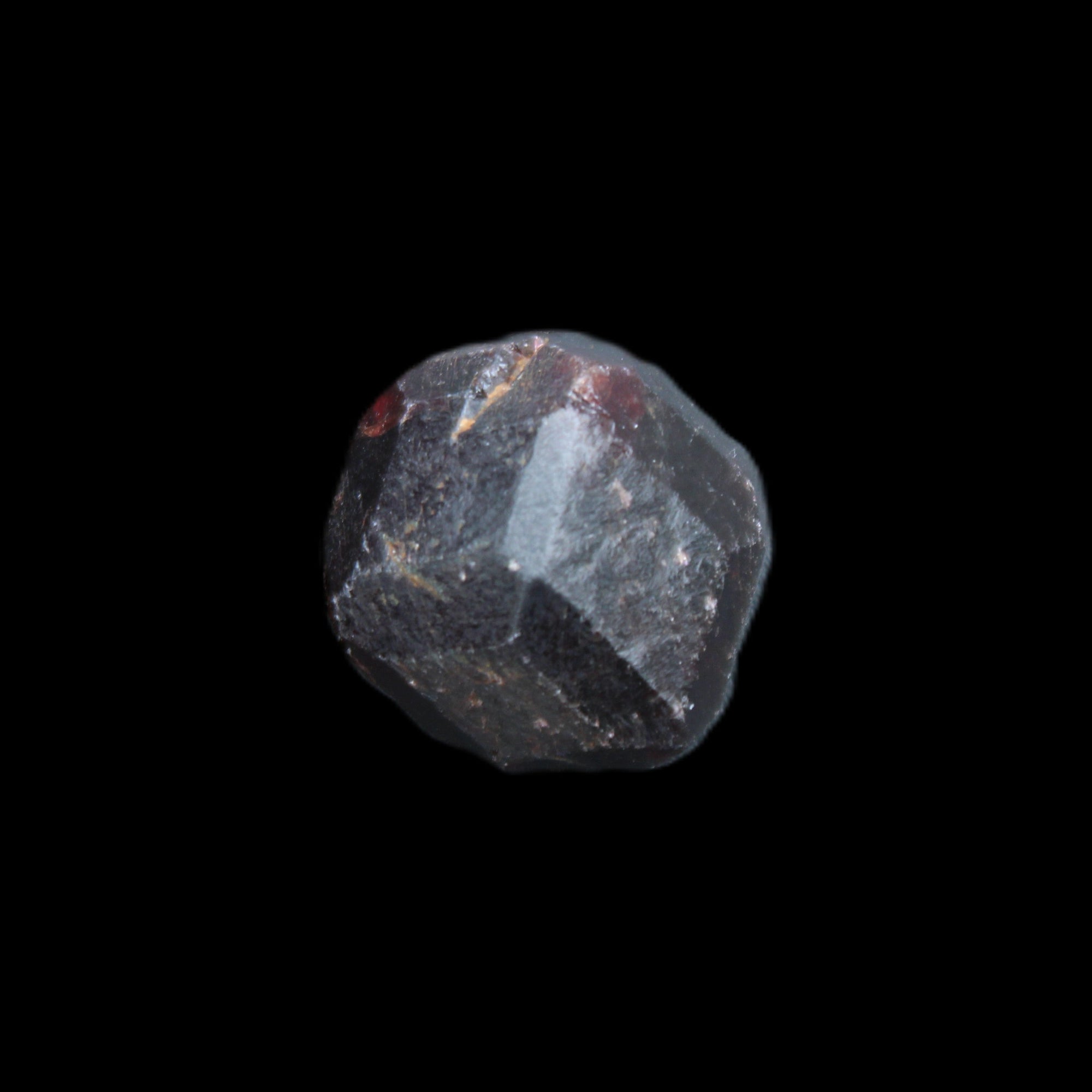 Red Pyrope Garnet crystal 25mm 19g in sunlight - Rocks and Things Store