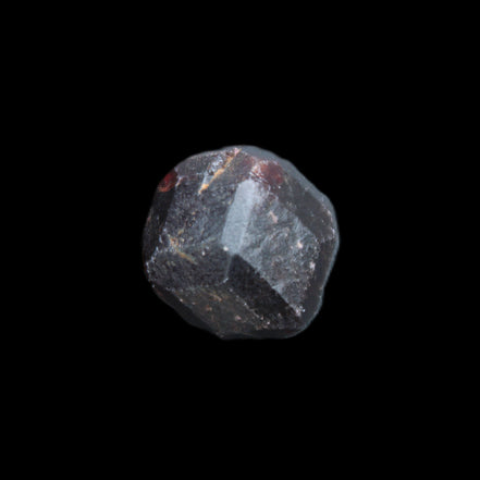 Red Pyrope Garnet crystal 25mm 19g in sunlight - Rocks and Things Store