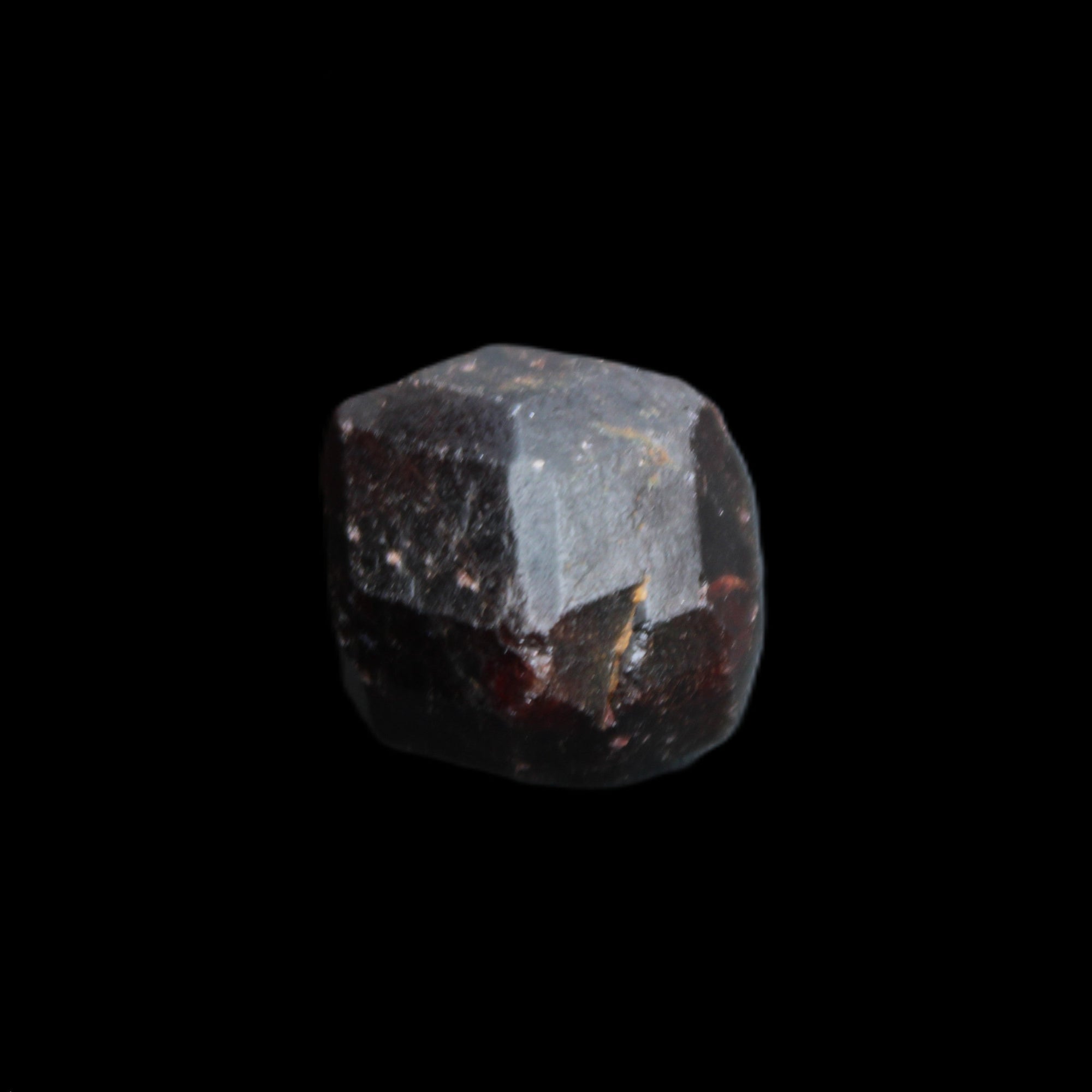 Red Pyrope Garnet crystal 25mm 19g in sunlight - Rocks and Things Store