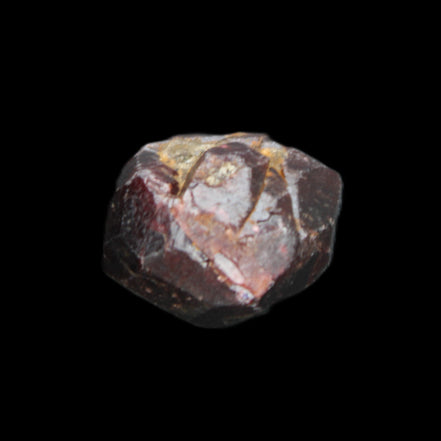 Red Pyrope Garnet crystal 25mm 19g in sunlight - Rocks and Things Store